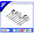 Exquisite design various styles stainless steel cutlery set